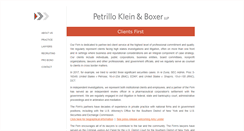Desktop Screenshot of pkbllp.com